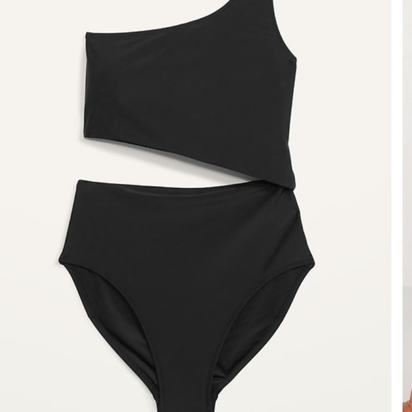 One-Shoulder Side-Cutout One-Piece Swimsuit - Picture 2 of 7